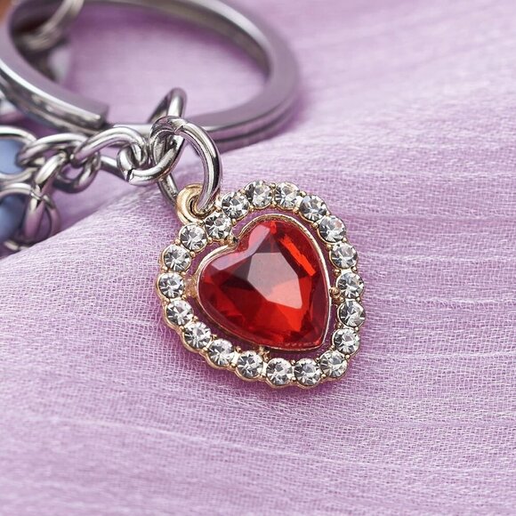 Inspirational Stainless Steel Keychain For Daughter and Friends Heart Gift - Picture 7 of 8